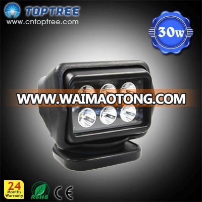 30W LED Remote Control Working Lamp for Passenger Boat