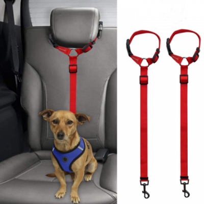 Adjustable Pet Car Seat Belt Safety Reflective Dog Pet Car Safety Seat Belt